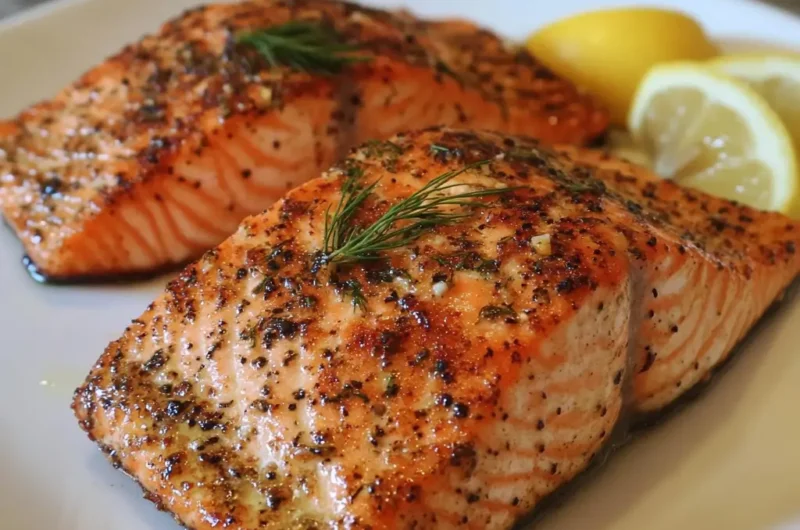 Easy Pan-Seared Salmon – Perfectly Crispy and Flaky Every Time