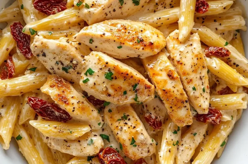 Creamy Marry Me Chicken Pasta- Romantic Dinner in 40 Minutes