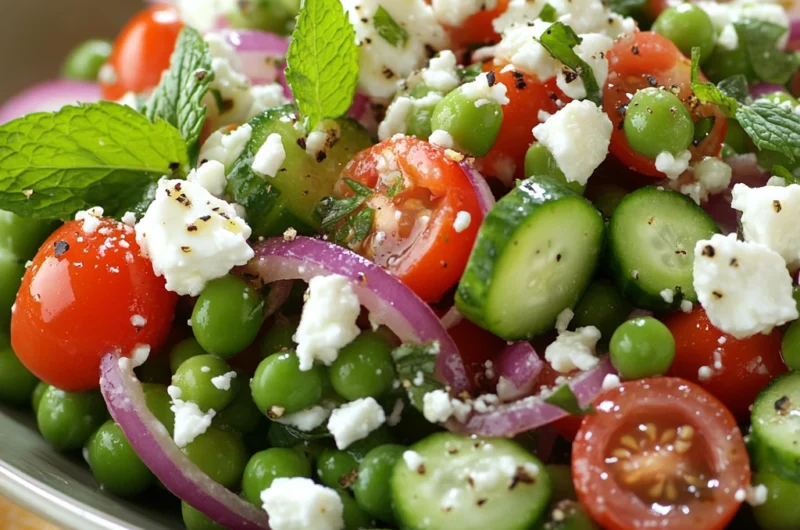 Easy Pea Salad: A Vibrant And Nutritious Dish