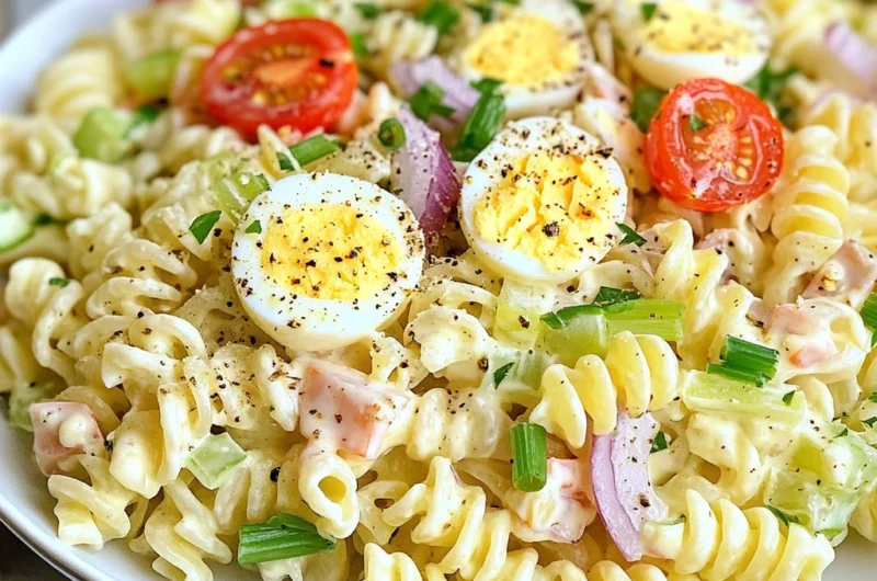 Deviled Egg Pasta Salad: A Flavorful Fusion of Classic Comfort and Modern Twist
