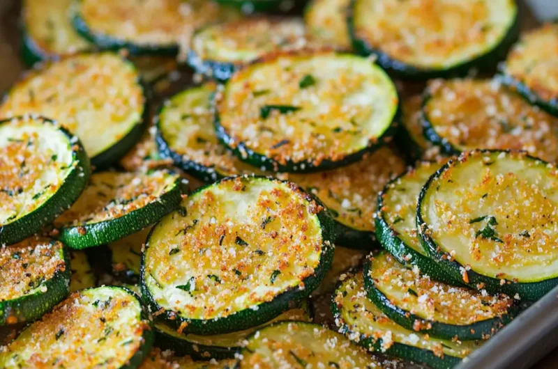 Crispy Parmesan Zucchini Chips: A Healthy Snack Recipe