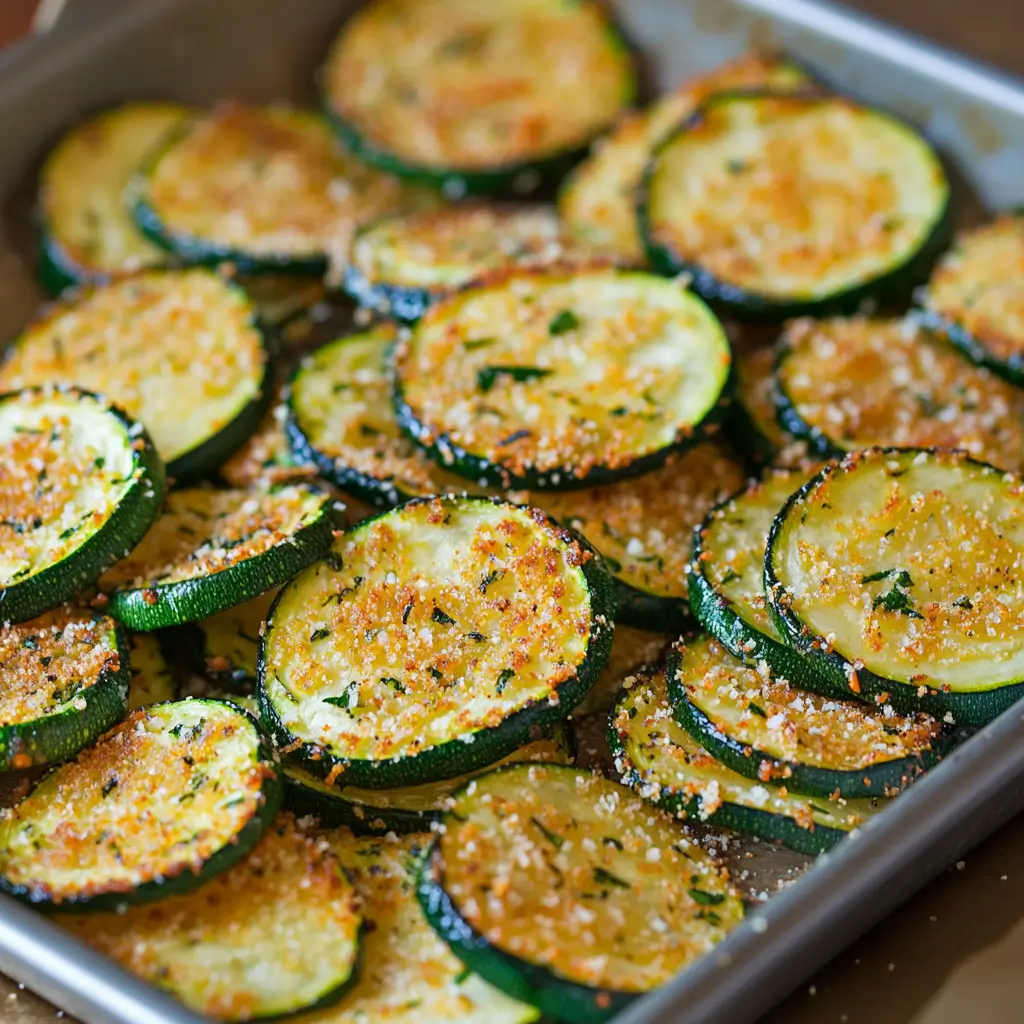 Parmesan Zucchini Chips