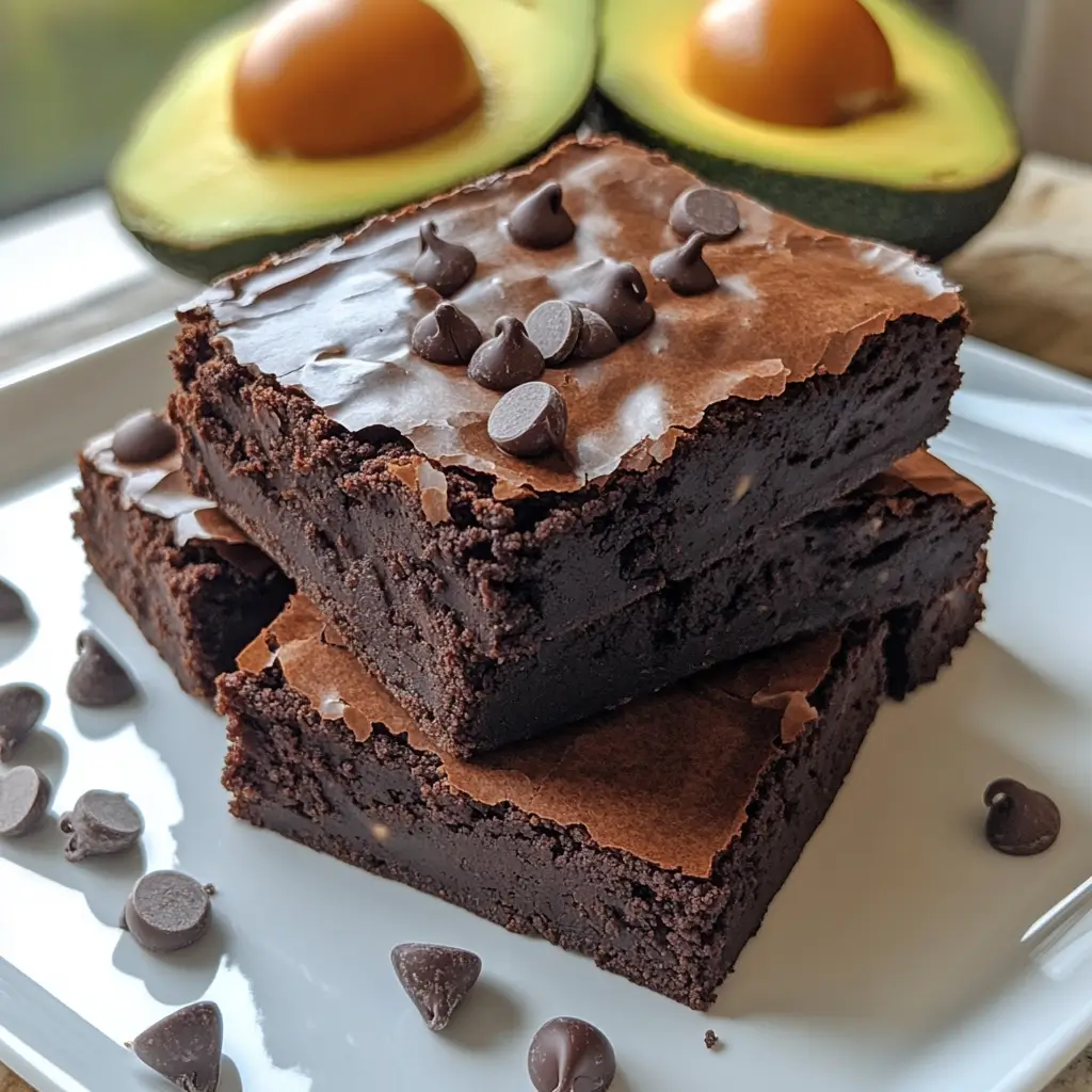 Keto Avocado Brownies