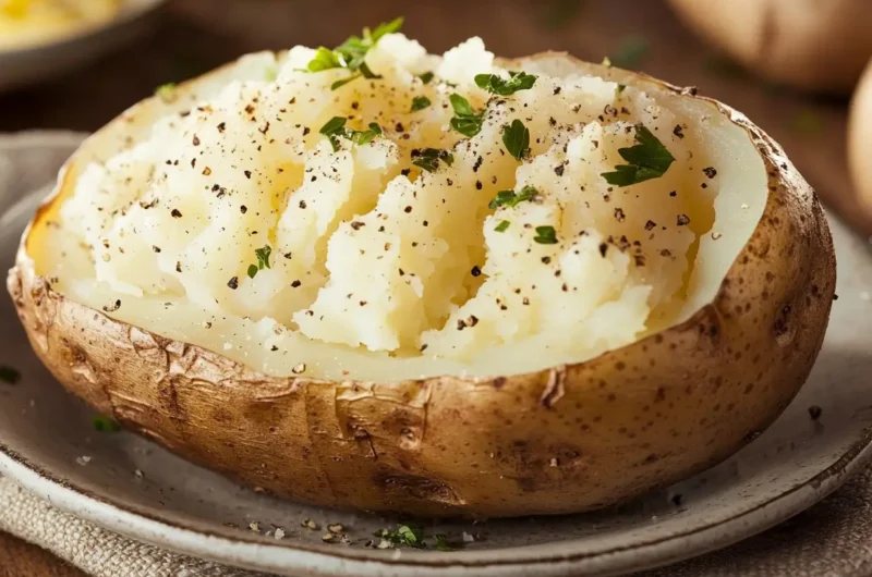 Ultimate Microwave Baked Potato: Quick, Fluffy & Flavor-Packed