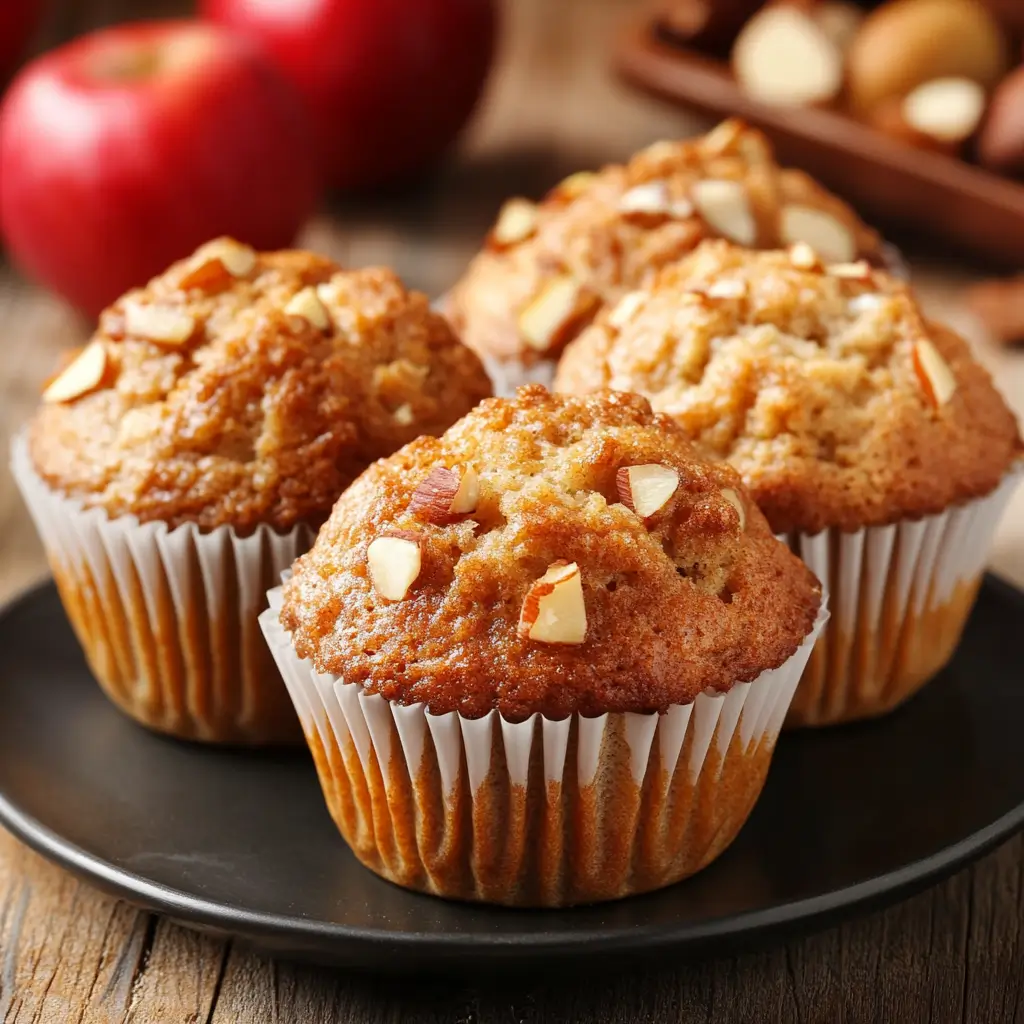 Apple Cottage Cheese Muffins